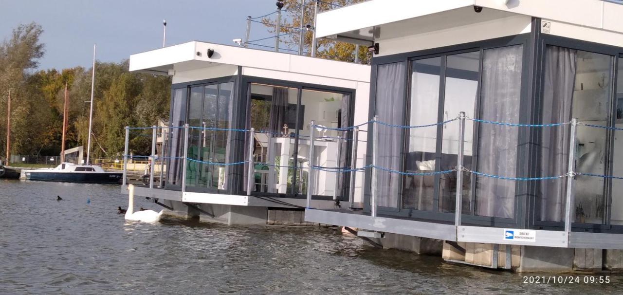 Houseboat Arka 1 - Domki Na Wodzie, Rower Wodny, Wifi, Parking 미엘노 외부 사진