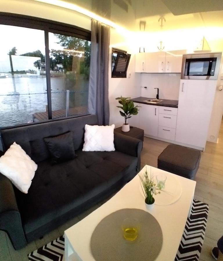 Houseboat Arka 1 - Domki Na Wodzie, Rower Wodny, Wifi, Parking 미엘노 외부 사진